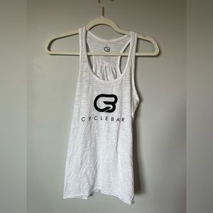 CycleBar Tank | Large | White | CYCLEBAR